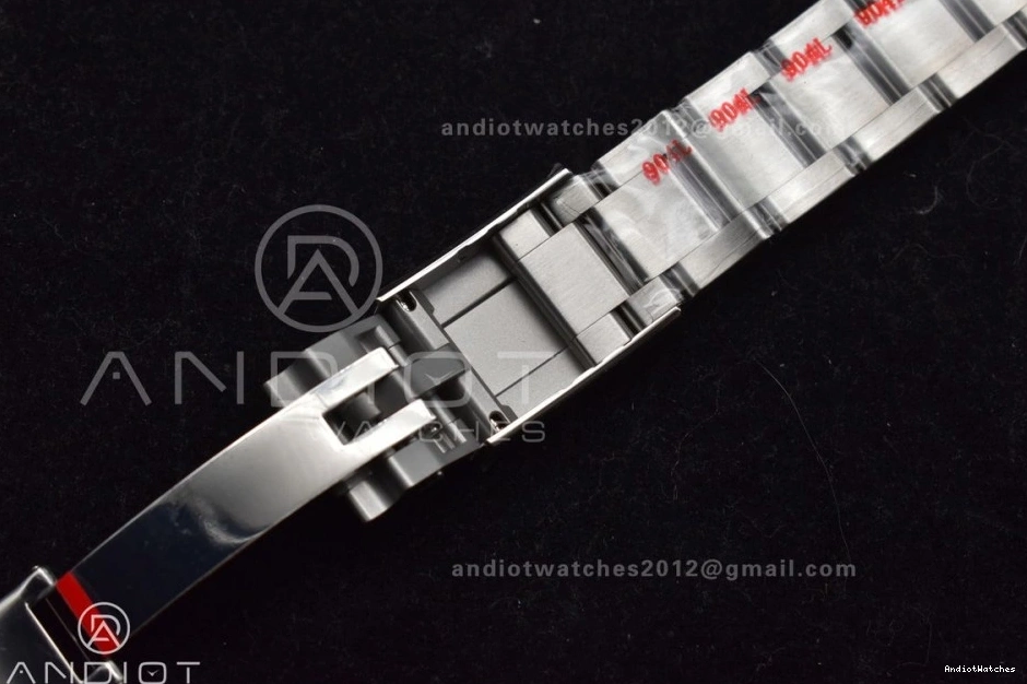 Best Dial SS Clean Markers Comfortable 1:1 Daytona Edition SS on Clone Bracelet Asian 785 904L Ice 904L Super Sticks Blue 126506 0331